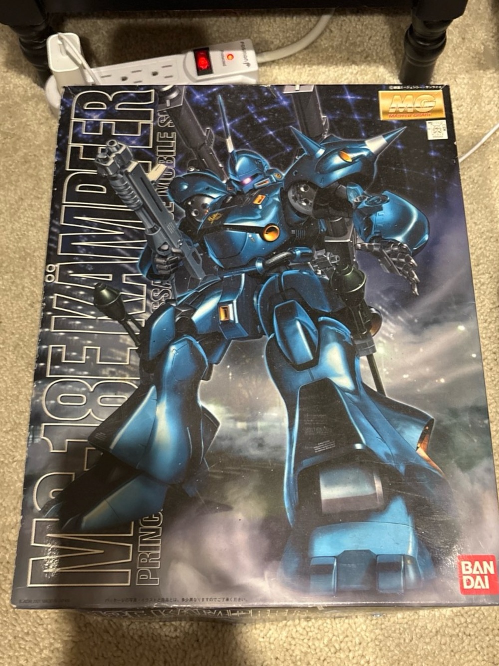 MG Blue Mobile Suit Model Kit - Effektvier 18 Evam Derrer